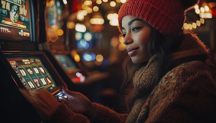 Pengguna mobile memeriksa panduan deposit
